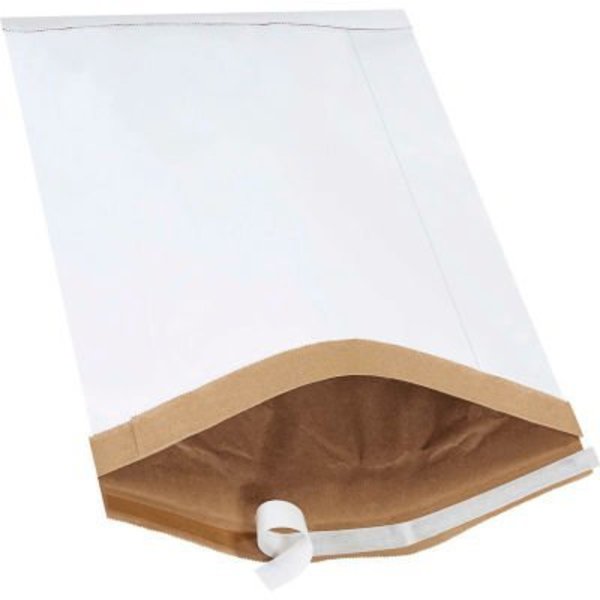 Box Packaging Self Seal Padded Mailers, #7, 14-1/4"W x 20"L, White, 25/Pack B811WSS25PK